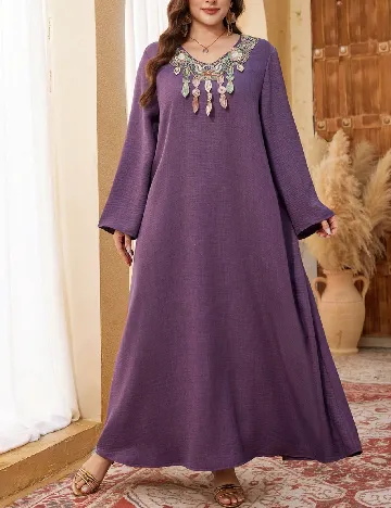 Rochie lunga SHEIN CURVE, mov