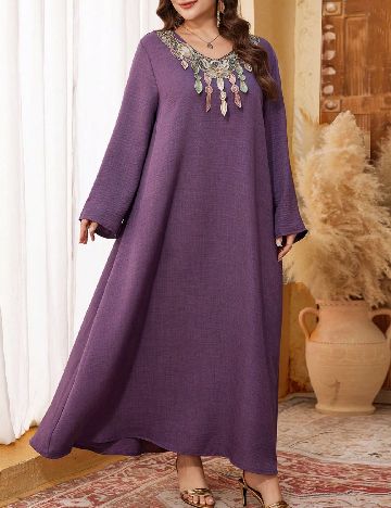 Rochie lunga SHEIN CURVE, mov