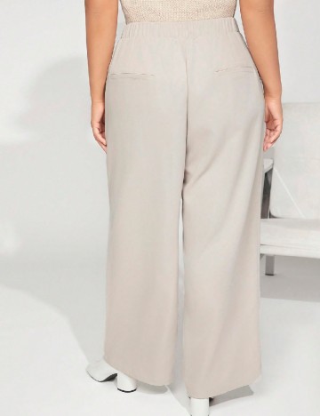 Pantaloni SHEIN CURVE, gri