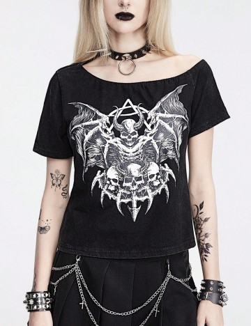 Tricou Romwe, negru