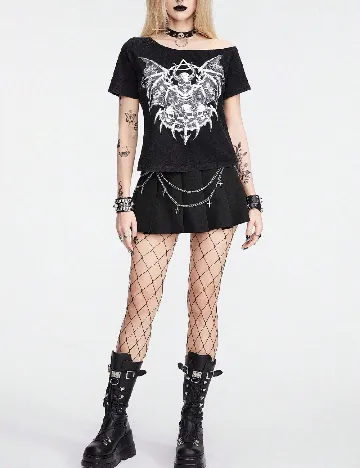 Tricou Romwe, negru