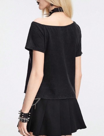 Tricou Romwe, negru