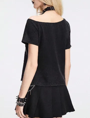 Tricou Romwe, negru