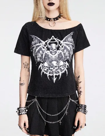 Tricou Romwe, negru