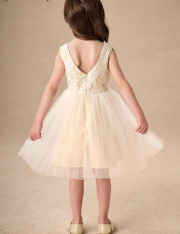 Rochie Shein Kids, crem
