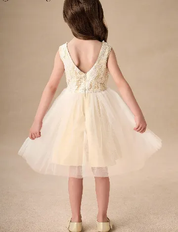 Rochie Shein Kids, crem