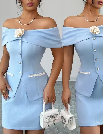 Compleu SHEIN, bleu