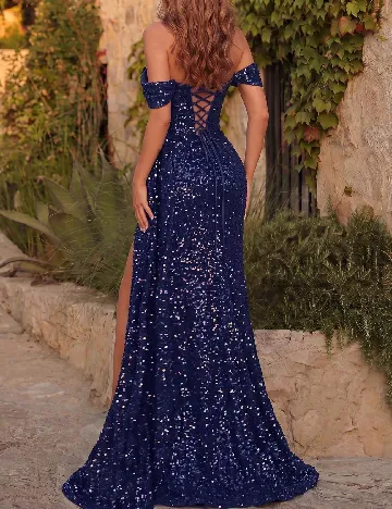 Rochie lunga SHEIN, albastru