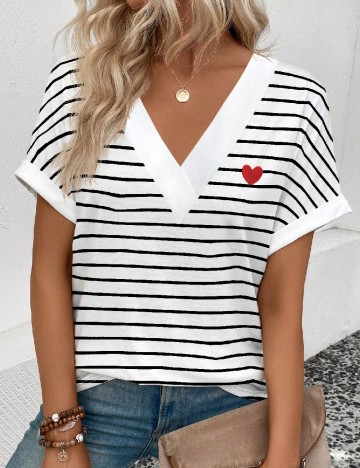 Tricou SHEIN, alb