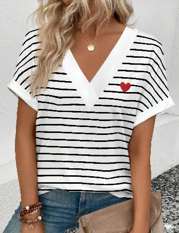 Tricou SHEIN, alb