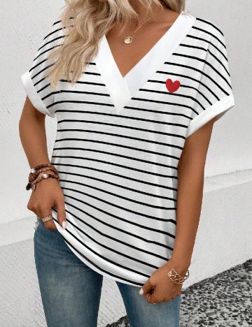 Tricou SHEIN, alb