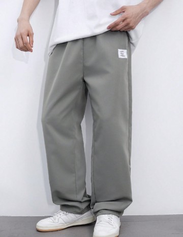 Pantaloni Shein Kids, gri