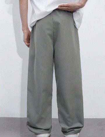 Pantaloni Shein Kids, gri