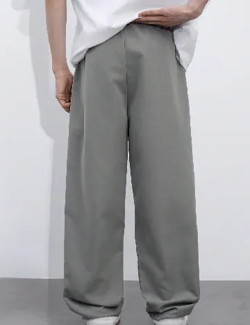 Pantaloni Shein Kids, gri