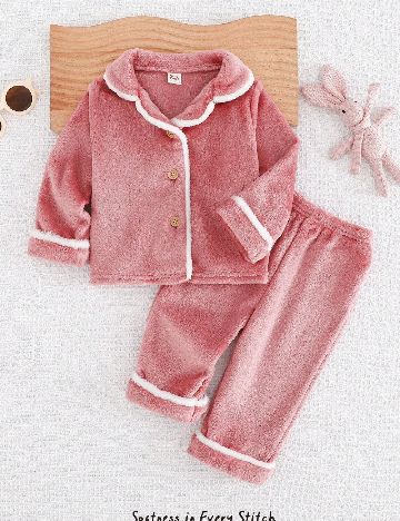 Pijama Shein Kids, roz