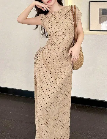 Rochie lunga SHEIN, maro