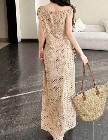 Rochie lunga SHEIN, maro