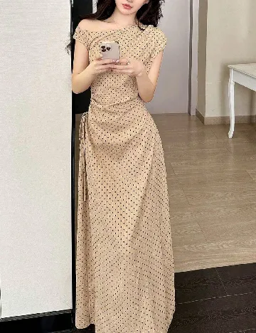Rochie lunga SHEIN, maro