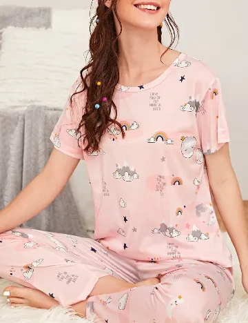 Pijama SHEIN, roz