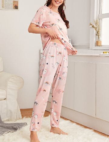 Pijama SHEIN, roz