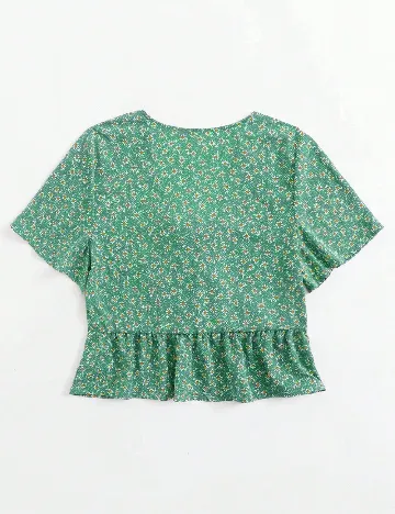 Top SHEIN, verde