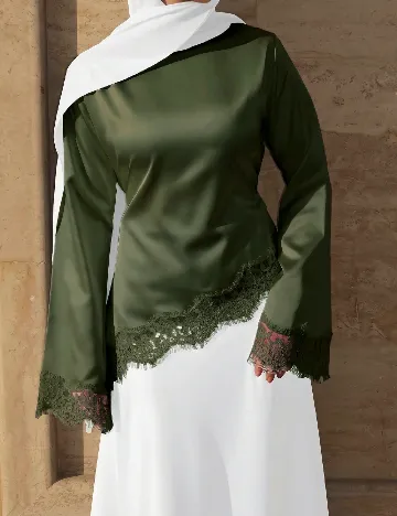 Bluza SHEIN, verde