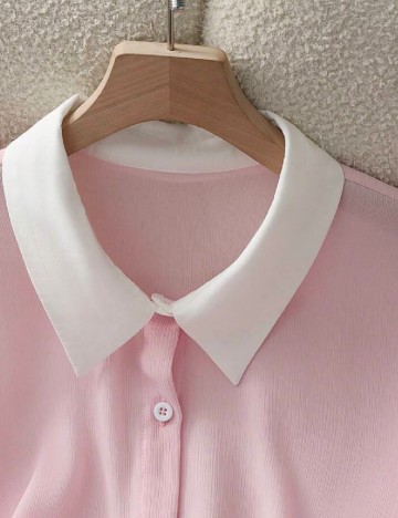Camasa SHEIN CURVE, roz