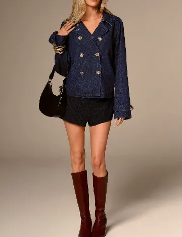 Jacheta Forever 21, bleumarin