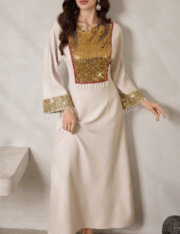 Rochie lunga SHEIN, bej