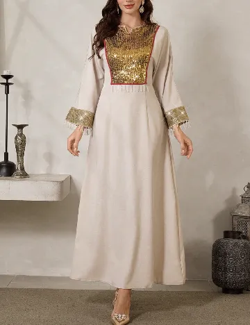 Rochie lunga SHEIN, bej