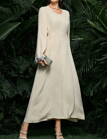 Rochie lunga SHEIN, bej