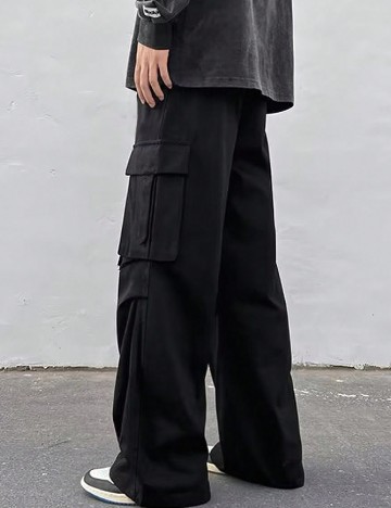 Pantaloni SHEIN, negru
