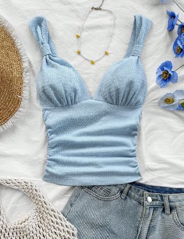 Top SHEIN, albastru