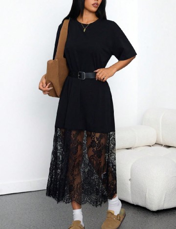 Rochie medie SHEIN, negru