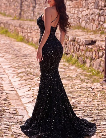 Rochie lunga Faeriesty, negru