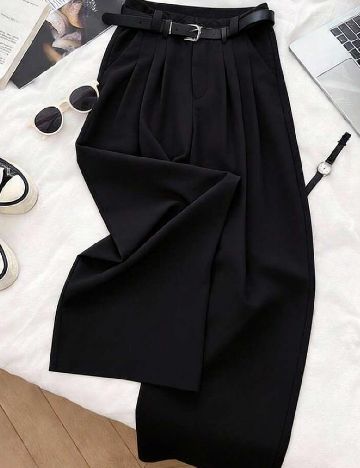 Pantaloni SHEIN, negru