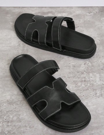 Slapi SHEIN, negru