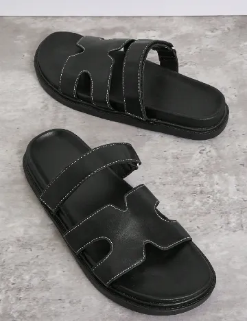 Slapi SHEIN, negru