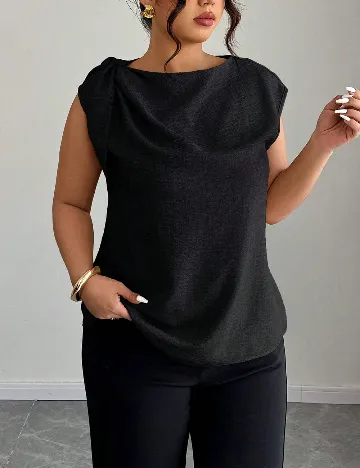 Bluza SHEIN CURVE, negru
