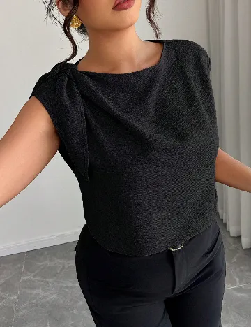 Bluza SHEIN CURVE, negru