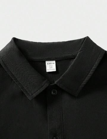 Camasa Shein Kids, negru