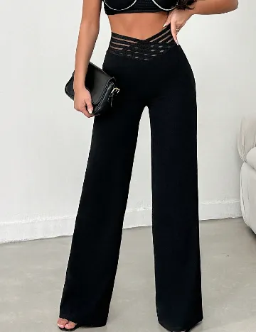 Pantaloni SHEIN, negru