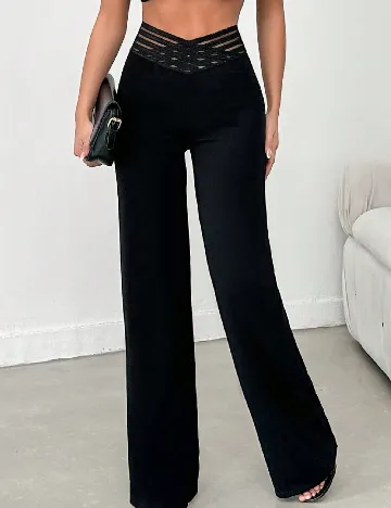 Pantaloni SHEIN, negru