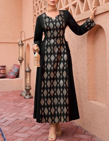 Rochie medie SHEIN, negru