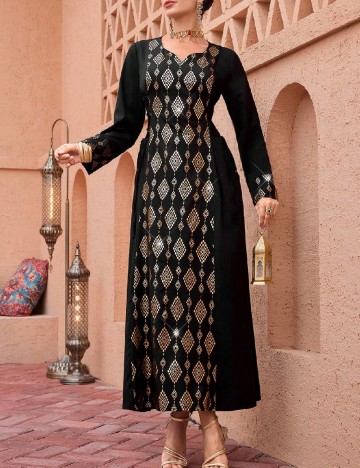 Rochie lunga SHEIN, negru