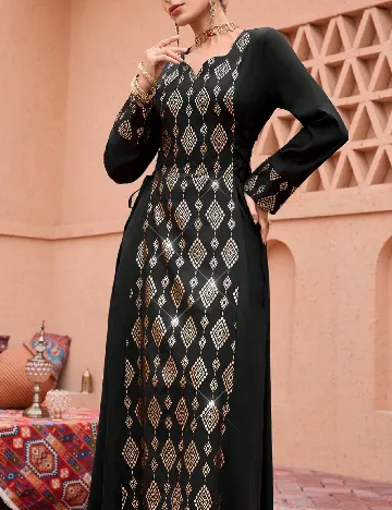 Rochie lunga SHEIN, negru