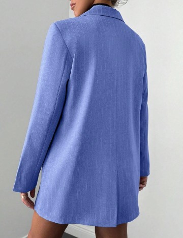 Sacou Oversize SHEIN, albastru