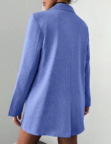 Sacou Oversize SHEIN, albastru