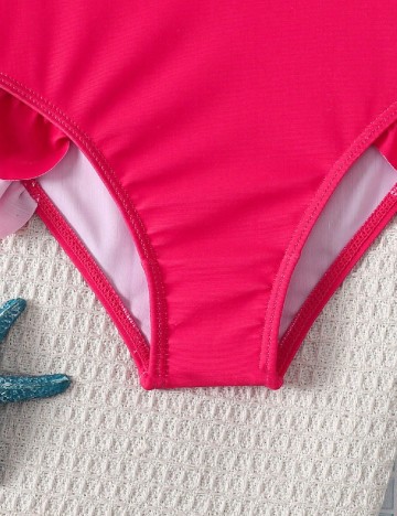 Costum de baie Shein Kids, roz