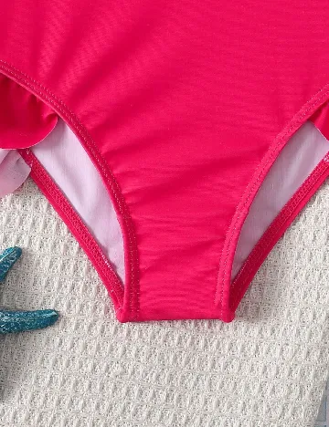 Costum de baie Shein Kids, roz
